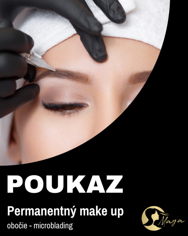 Pernamentný make up (obočie - microblading)